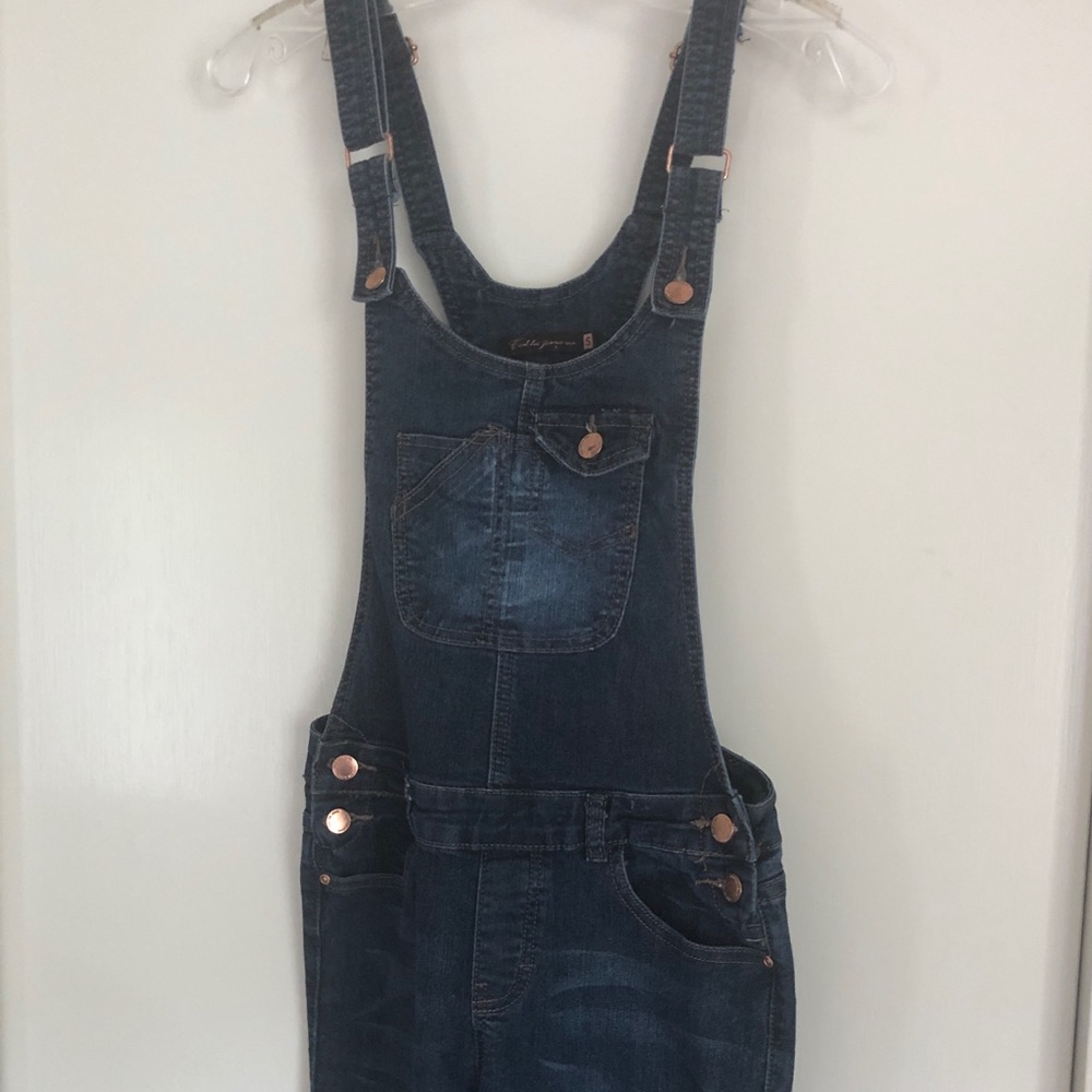 Skinny Jean Overalls